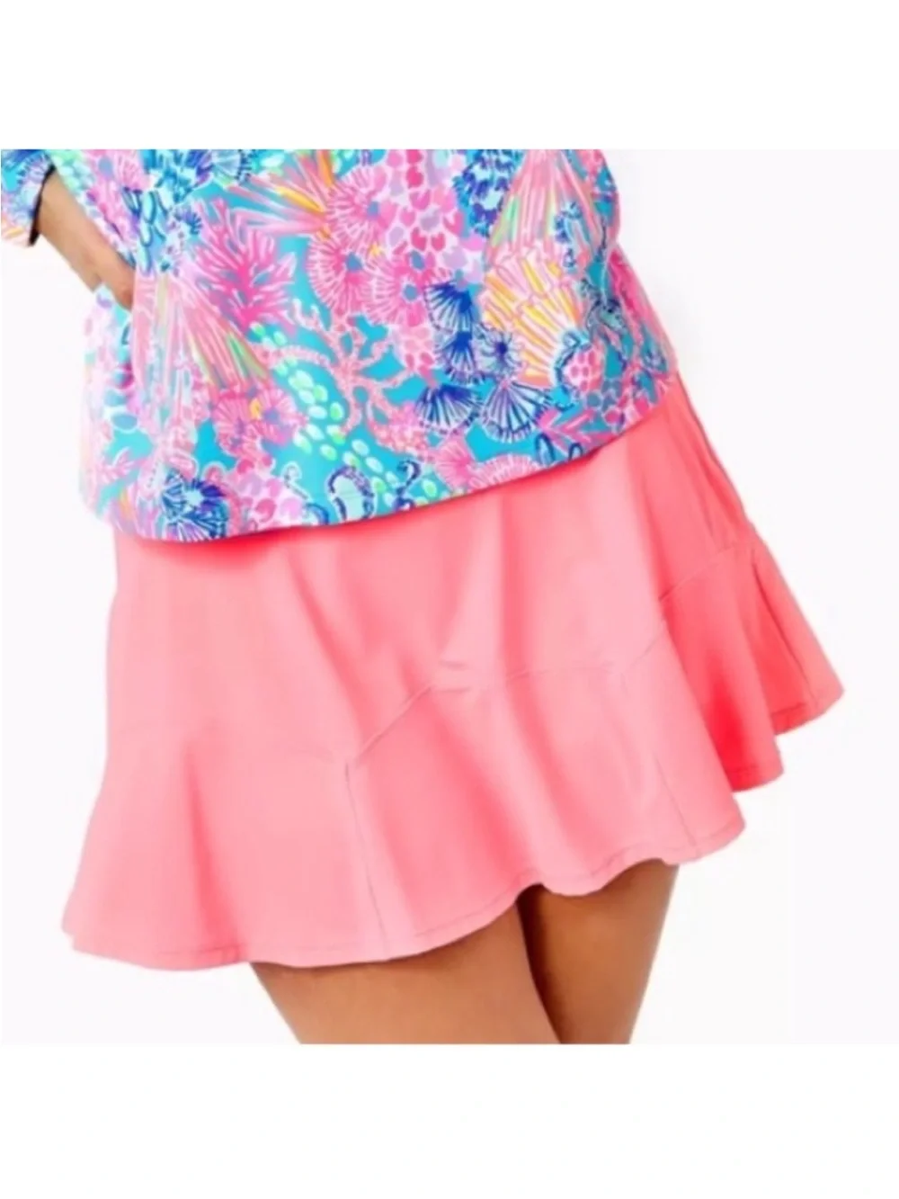 Lilly Pulitzer Luxletic Corrine Skort - Picture 4 of 8